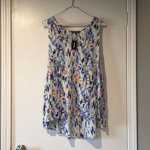 NWT! Casual fit multi-colored tank from Express